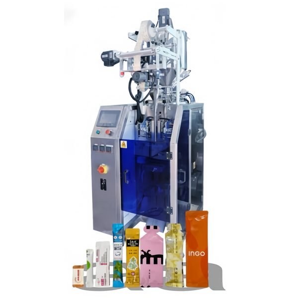 Small vertical round corner bag packing machine