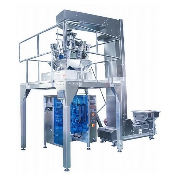 Multi-heads combination weighing system packing machine